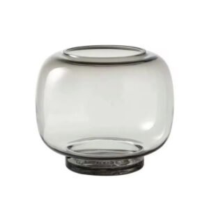 Smoked Glass Vase