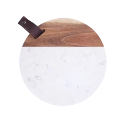 Wood Marble Cheese Board