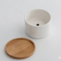 Round Flower Planter Pot - empty