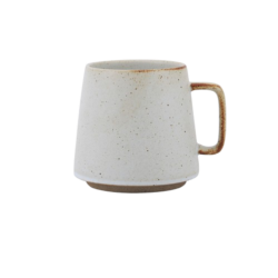Ceramic coffee / tea cup white 360ml