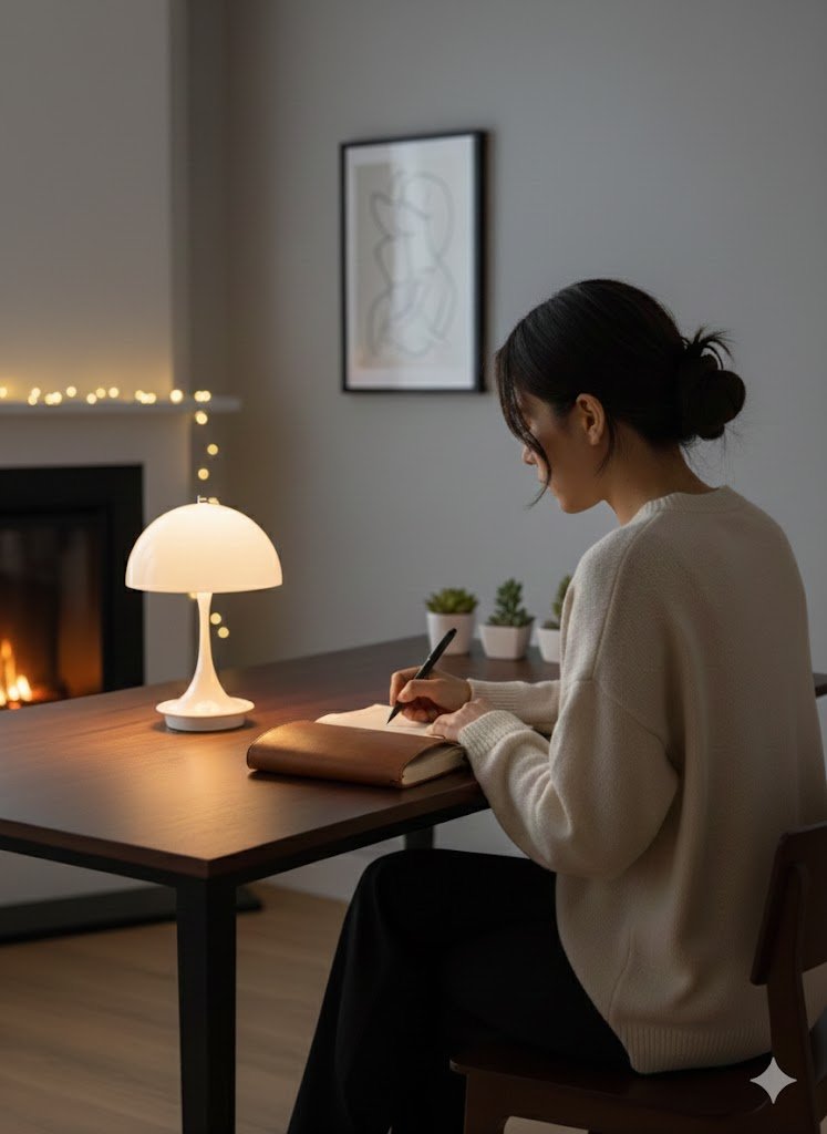 LED Cordless Mushroom Lamp - Image 4