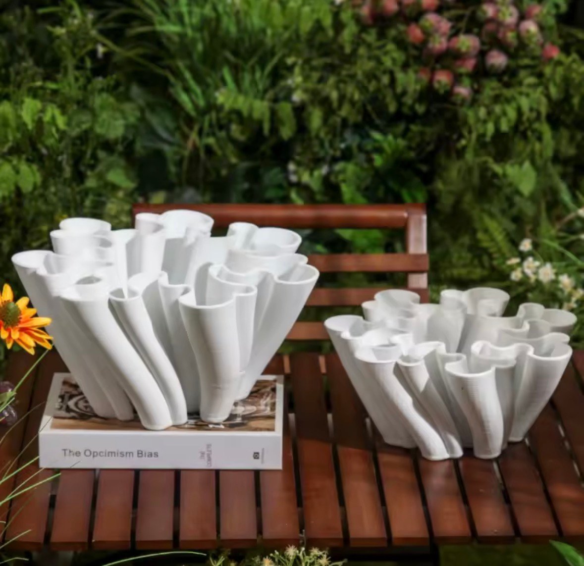 3D Print Design Ceramic Vase - white - Image 7