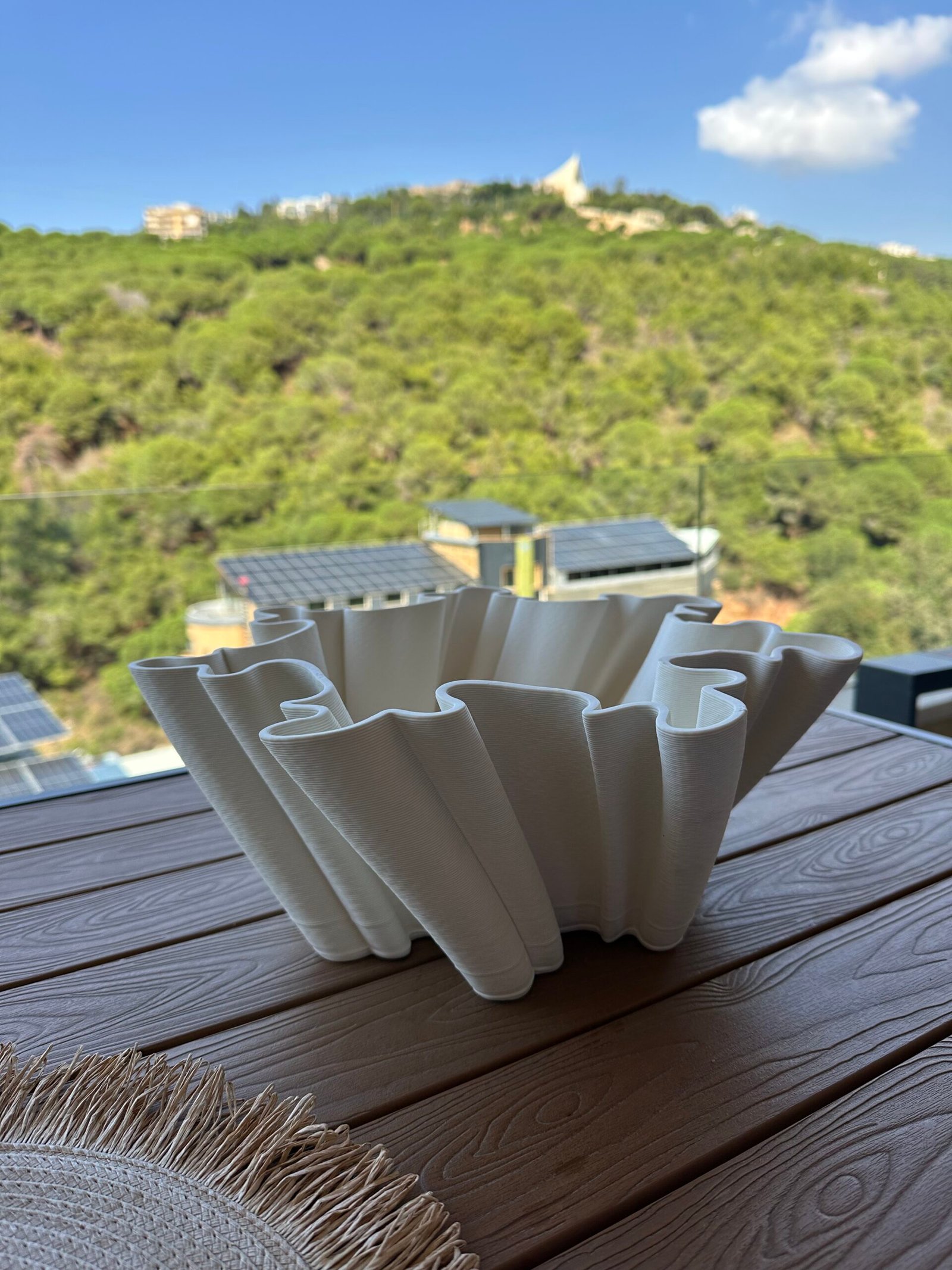 3D Print Design Ceramic Vase - white - Image 9