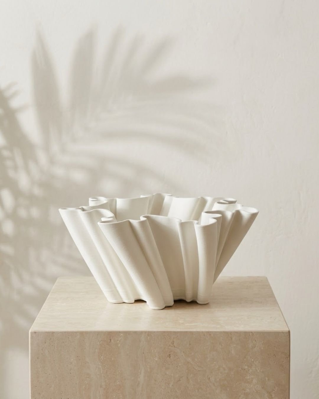 3D Print Design Ceramic Vase - white - Image 5
